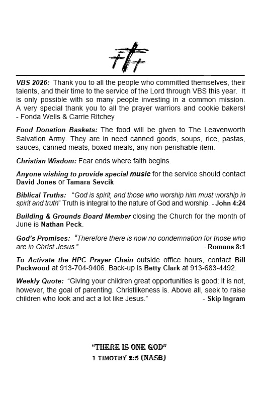 Bulletin Cover 26-6-7, Right